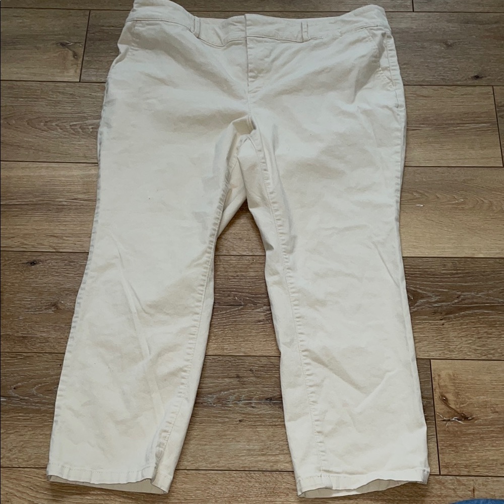 Loft Chino Khaki pants YKK Size 18P